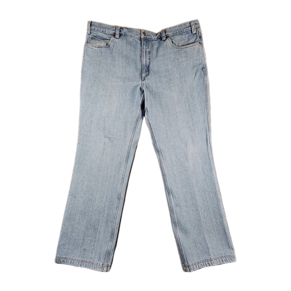 Duluth Trading Co Ballroom Jeans Mens 44x34 Relaxed Fit 100% Cotton Denim 86069B
